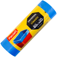 Saci menajeri albastri 80 litri Paclan Classic 20 buc